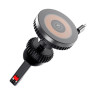 Holder XO CX024 Magnetic з бездротовою зарядкою 15W (with cable Type-C)