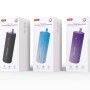 Портативна колонка XO F71 RGB з прихованою ручкою для перенесення (7,5*7,5*20,0 см)