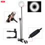 Кільцева світлодіодна Led Лампа стійка XO BGD001/LS-90 3.5 inch 2в1 з затискачем для телефону