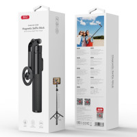 Монопод (трипод) XO SS30 Magnetic Bluetooth (обертання:360°, кут нахилу:180°) 1.23m