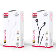 Навушники XO EP68 з плоским кабелем 3.5mm
