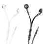 Навушники XO EP68 з плоским кабелем 3.5mm