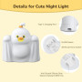 Нічник XO OZ15 Ghost Duck Silicone 1200mAh