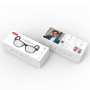 Смарт-окуляри XO E12 Audio Bluetooth, Anti-Blu-ray (3.7V, 80mAh*2)