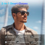 Смарт-окуляри XO E9 Weiqi Audio Bluetooth+UV Protective (3.7V, 80mAh*2)