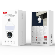 Камера відеоспостереження XO CR14 Standard Magic Bulb 200W Pixel (2.4G+Bluetooth, 8W)