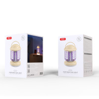 Лампа XO YH10 2в1 світло+захист від комах 1200mA (Charging Edition)