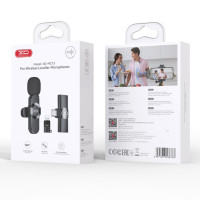 Бездротовий петличний мікрофон XO MC13 (Type-C+Lightning Adapter)