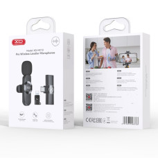 Бездротовий петличний мікрофон XO MC13 (Type-C+Lightning Adapter)