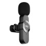 Бездротовий петличний мікрофон XO MC14 Dual Microphone (Type-C+Lightning Adapter)