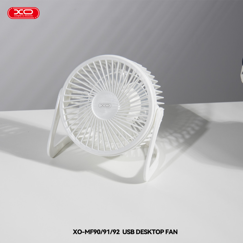 Вентилятор XO MF90 настільний (4-inch,2 speeds,USB)