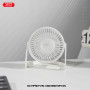 Вентилятор XO MF92 настільний (8-inch,2 speeds,USB)