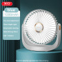Вентилятор XO MF101 настільний, кут нахилу 180° 1200mAh (з вбуд. акум.)