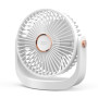 Вентилятор XO MF101 настільний, кут нахилу 180° 1200mAh (з вбуд. акум.)