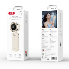 Вентилятор XO MF102 шийний, ручний, настільний (з вбуд. акум.) 4000mAh
