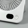 Вентилятор XO MF99 Slim настільний, підвісний 1200mAh (з вбуд. акум.) (17см)
