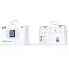 Портативний модем WiFi роутер XO TX02 з екраном 3000mAh (Memory: Flash-RAM: 32G+4G)