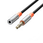 AUX XO NB-R269A 3.5mm male to 3.5mm female 1m