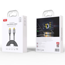 Кабель XO GB017A HDMI to HDMI Metal 3m