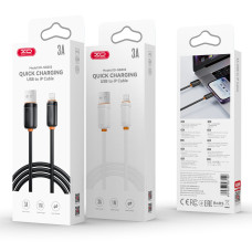 Data Cable XO NB302 Shishishun Series Lightning 3A 1m