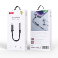 Перехідник XO NB-R258C Lightning to 3.5mm