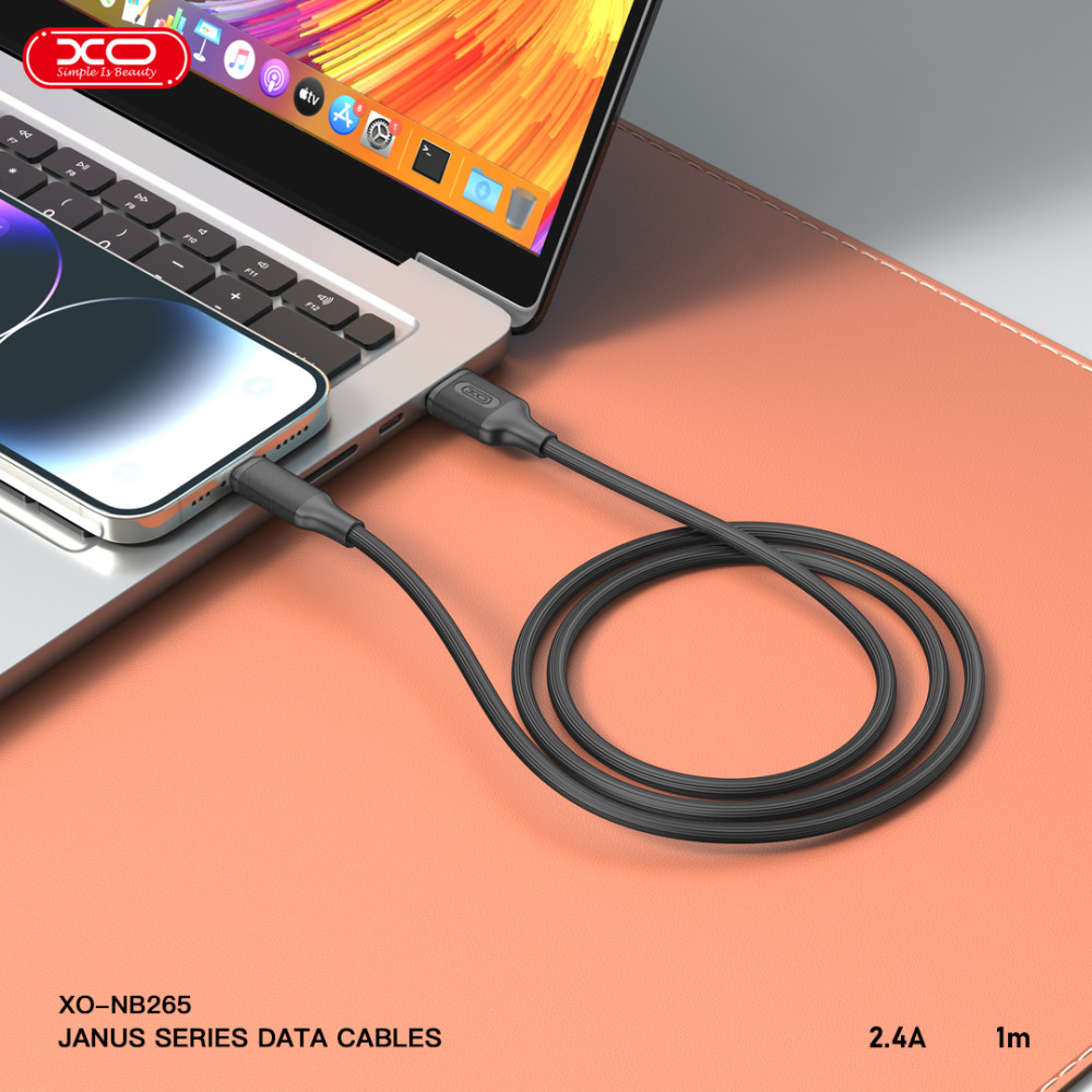 Data Cable XO NB265 Minimalist Series Type-C 3A 1m