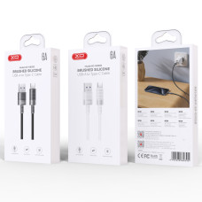 Data Cable XO NB282 Brushed Silicone Type-C 6A 1m
