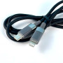 Data Cable XO NB-Q282A Brushed Silicone Type-C to Lightning 27W 1m