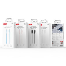 Data Cable XO NB-Q291A плетений Type-C to Lightning 27W 1m