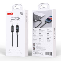 Data Cable XO NB-Q312C Blue Light Type-C to Lightning 27W 1m