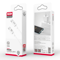 Data Cable XO NB-Q190A Type-C to Type-C 60W 1m