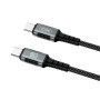 Data Cable XO NB-Q267 Magnetic Braided Type-C to Type-C 60W 1m