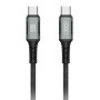 Data Cable XO NB-Q267 Magnetic Braided Type-C to Type-C 60W 1m