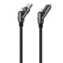 Data Cable XO NB295 4in1 USB to Type-C+Lightning to Type-C 1.2m